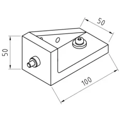 Angle 100/50 multiflexprofile /eco-fixplus