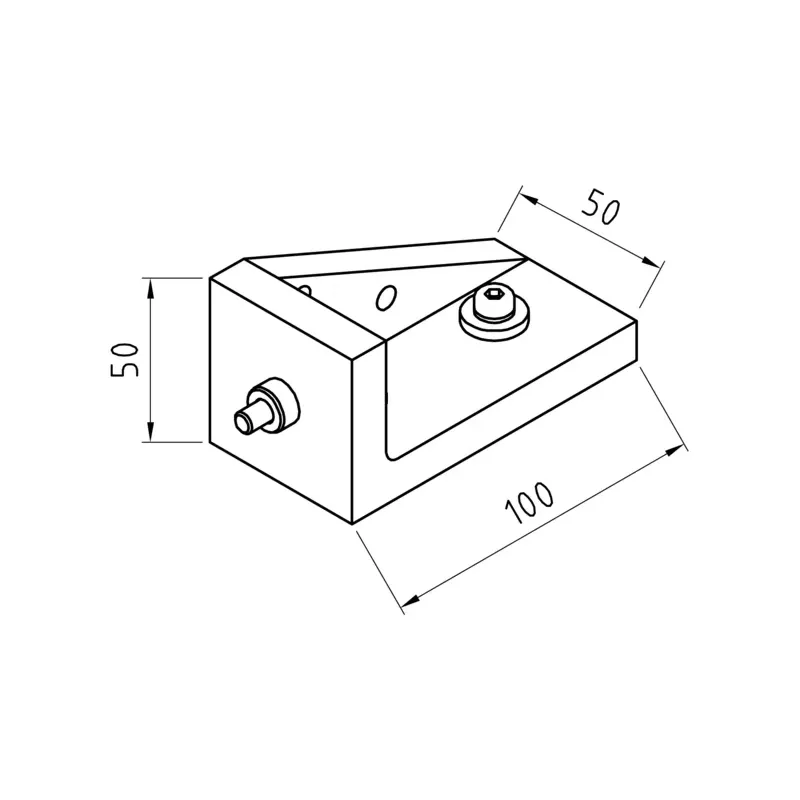 Angle 100/50 multiflexprofile /eco-fixplus