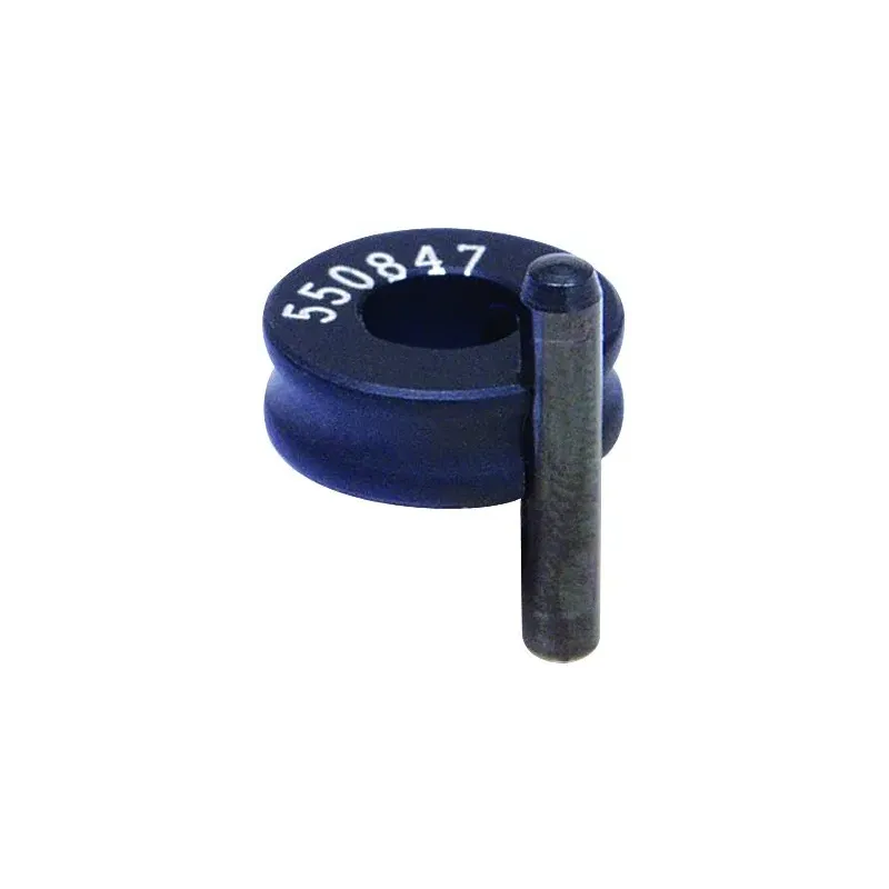 Swivel receiver with straight pin