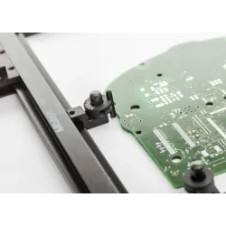 Swivel receiver with straight pin