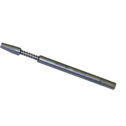 Spring loaded clamping rod, Ø 6 x 93 mm