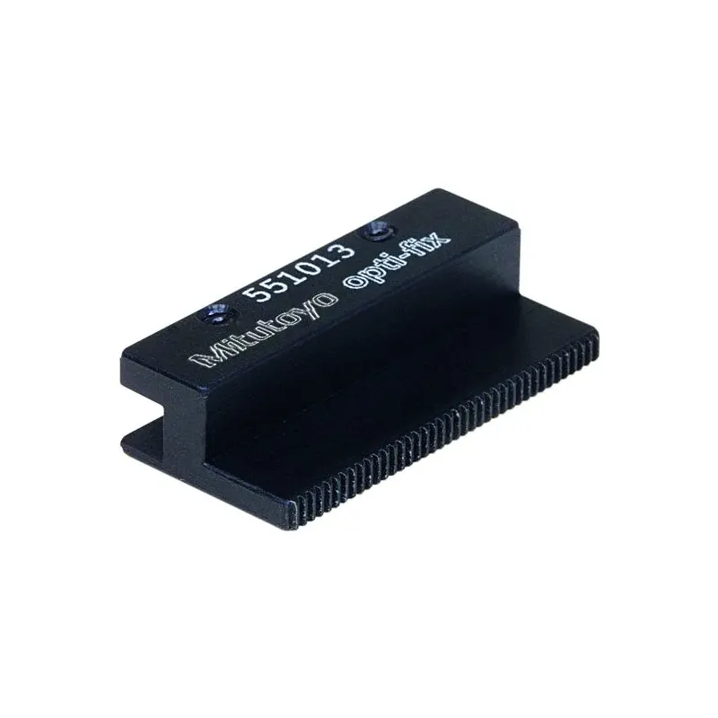 Toothed fixture flat with fine teeth