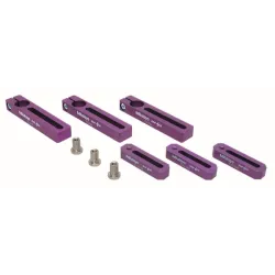 Ext. set receiver brackets ø20mm, 9pcs.