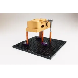 Ext. set receiver brackets ø20mm, 9pcs.