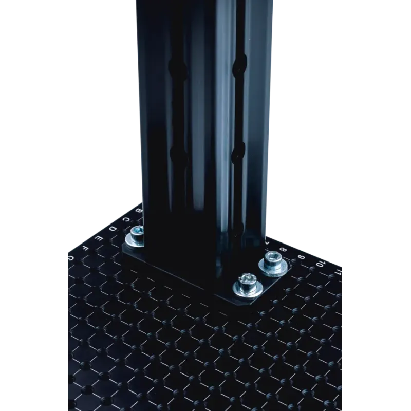 Adapter plate for build-up column