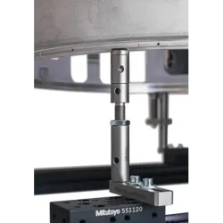 Adjustable location pin with M6 thread.