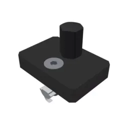 Adjustable foot for multiflex-profile