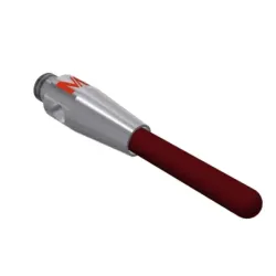 Cylinder stylus M2 ruby Ø1,5mm