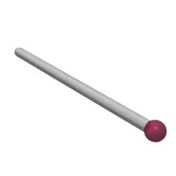 Stylus holder ruby ball Ø2,5mm