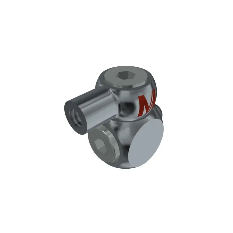 Knuckle joint M2, stainless steel