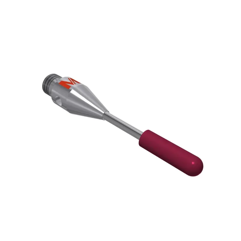 Cylinder stylus M3 ruby 2,0mm