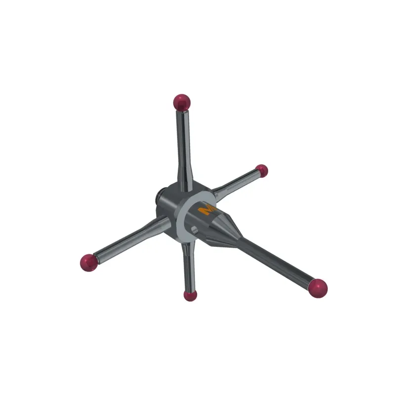 4-way stylus M3  ruby ball Ø2,0mm