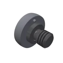 Disc stylus, hardened steel M5, Ø12,0mm