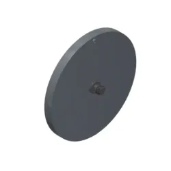 Disc stylus, hardened steel M5, Ø63,5mm