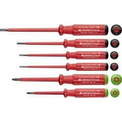 Sada šroubováků PB Swiss Tools VDE 6 kusů plochý/PZ, v krabici • Vtools.cz