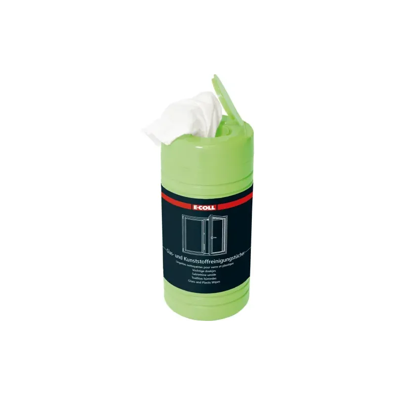 Moist ubrousky sklo + plast 80 tü. E-COLL • Vtools.cz