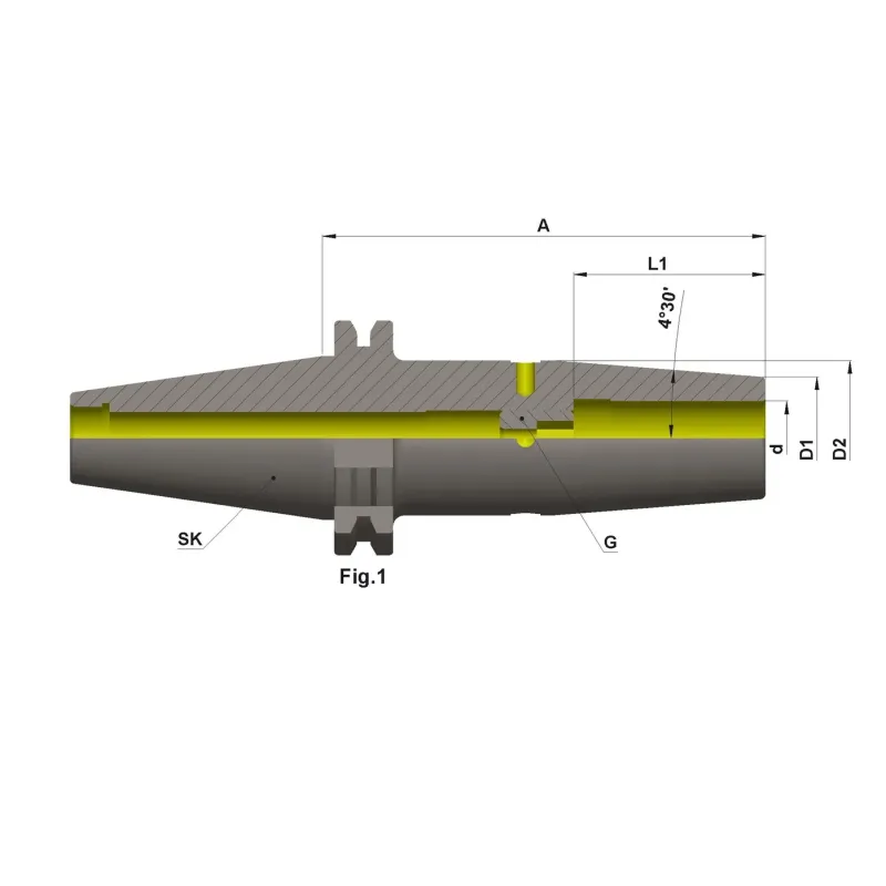 WEMAG smršťovací pouzdro 4,5° | Kvalitní nástroj pro obrábění