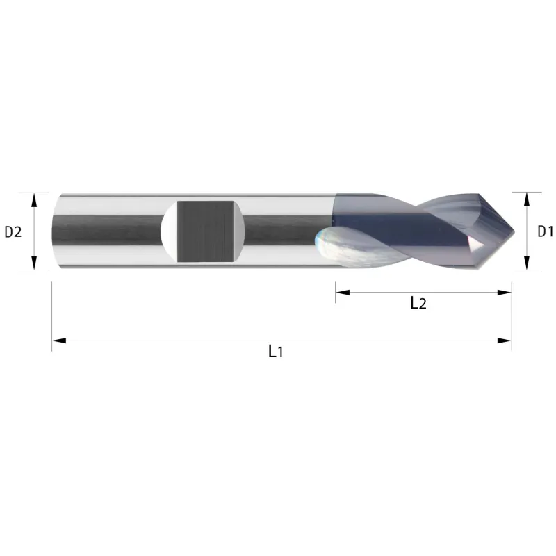 WEMAG HP-Navrtávák VHM- Uni 90°