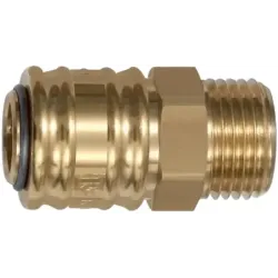 Rychlouzavírací spojka, mosaz, NW 7,2, Riegler