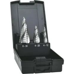 Univerzální stupňovitý vrták HSS, Ecact