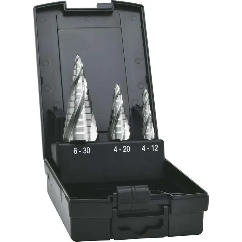 Univerzální stupňovitý vrták HSS, Ecact