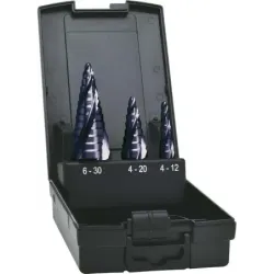 Univerzální stupňovitý vrták HSS, TiAlN, Ecact