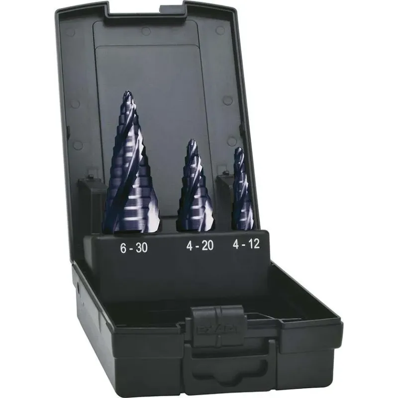 Univerzální stupňovitý vrták HSS, TiAlN, Ecact