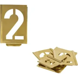 Značkovací šablona Profi 0–9 Kukko 327