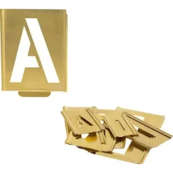 Značkovací šablona Profi A-Z Kukko 327