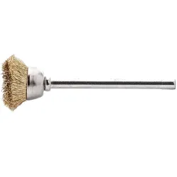 Kartáč hrncový mini., mosazný drát 0,10 mm, Lessmann 430