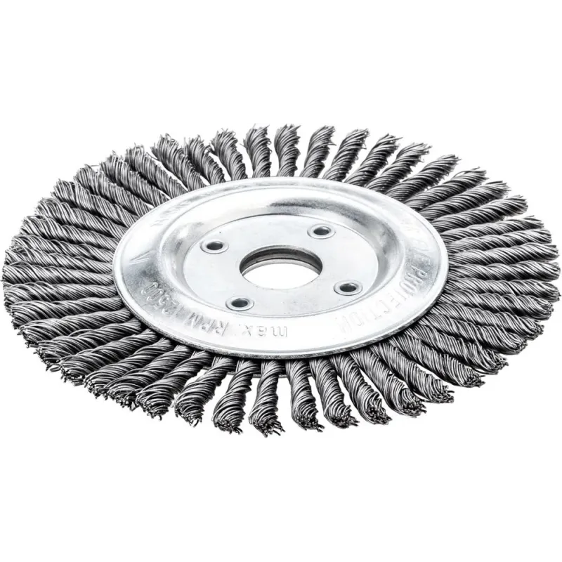 Kartáč na potrubí z ocelového drátu s uzlem, Lessmann