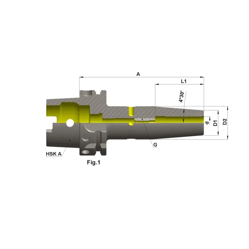 WEMAG tepelný upínač 4,5° dlouhá | Kvalitní nástroje