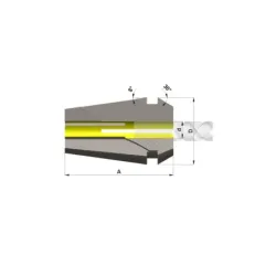 Upínací kleštiny ER20 s těsněním - WEMAG 428E