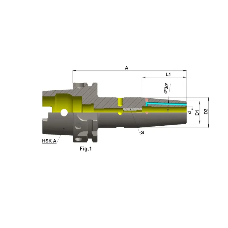 WEMAG tepelný upínač 4,5° dlouhá | Kvalitní nástroje