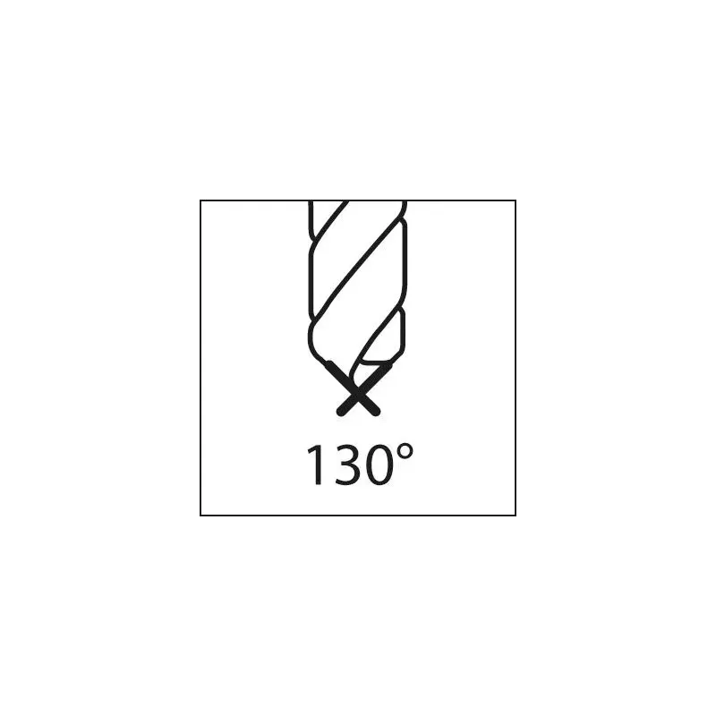 Vrták s válcovou stopkou HSSE, DIN338, Inox, vybrušovaný, Gühring