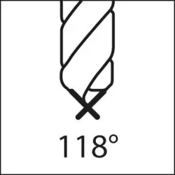 Vrták s válcovou stopkou HSS, DIN340, vybrušovaný, Gühring 217