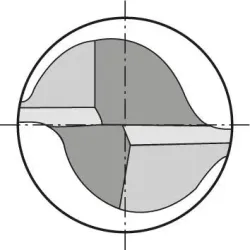 Fréza stopková SL WHM, dlouhá, 2z, DIN6527L, FIRE, Gühring 5530