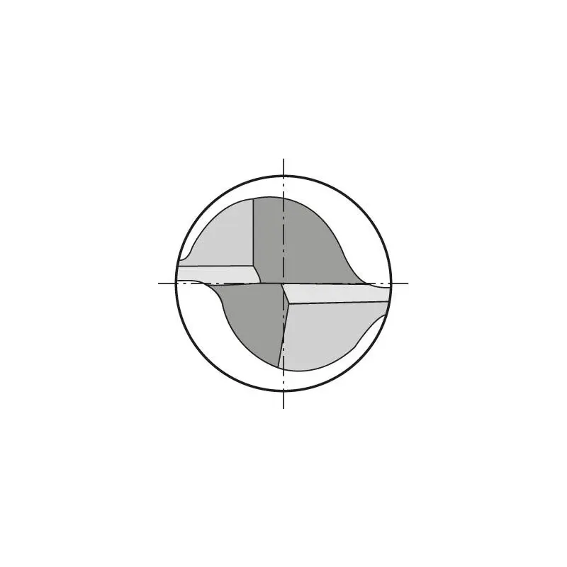 Fréza stopková SL WHM, dlouhá, 2z, DIN6527L, FIRE, Gühring 5530
