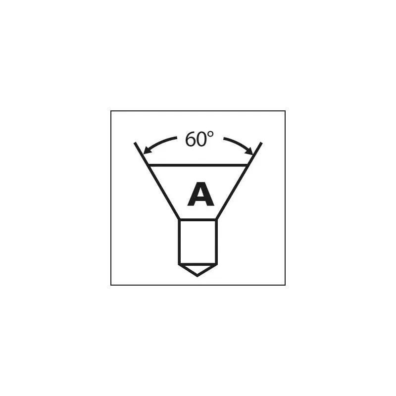 Středicí vrták, HSS, dlouhý, výbrus 60°, Gühring 280