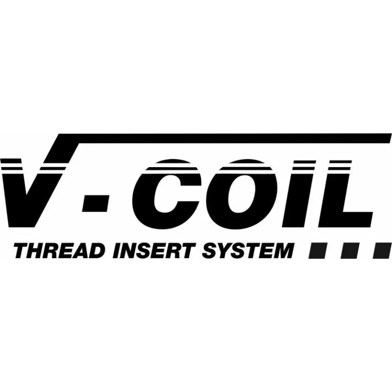 Vložka závitová standard, M, 1xD, V-Coil, 100ks