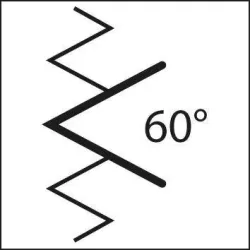 Strojní závitník, průchozí, M, HSSE, D376B, TiN, Gühring