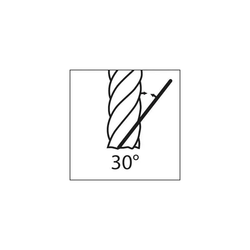 Fréza monolitní, rádiusová, tvrdokov, WN, Fire, Gühring