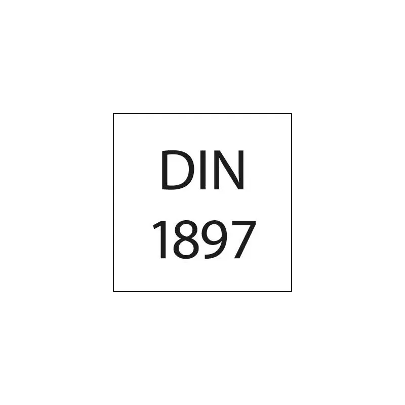 Vrták do kovu HSS, D1897, typ N, extra krátký