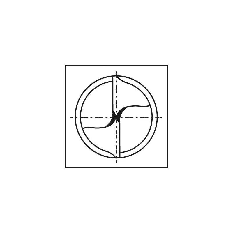 Vrták do kovu HSS, D1897, typ N, extra krátký