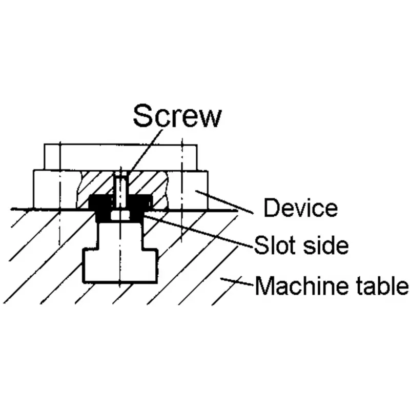 Pevná matice pro T-drážky 6322A, AMF