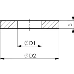 Podložka pod šroub, D6340, AMF